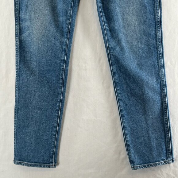Rivet & Thread High Rise Stovepipe Straight Leg Jeans Size 27 Stretch Denim Blue - Picture 7 of 15